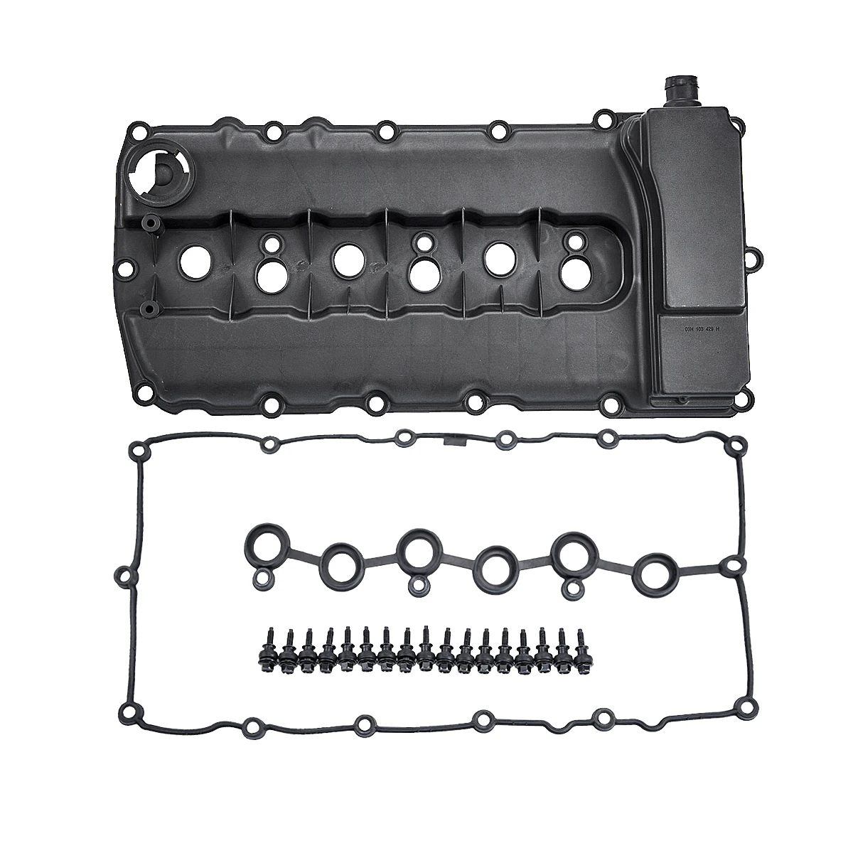 Engine Valve Cover with Bolts&Seal 03H103429L,03H103429B/H/C/D For AUDI Q7 2006-10,VW EOS,Passat B6/B7,Phaeton,Touareg 3.6V6 FSI