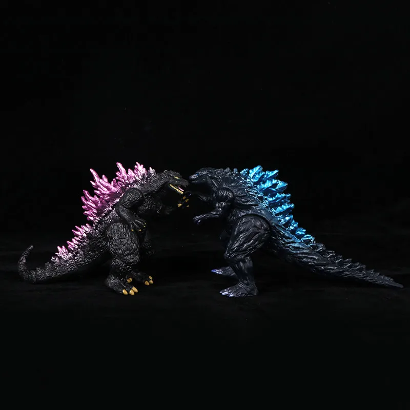 2024 neue 10cm Godzilla vs Kingkong Gojira Weich kleber König Ghidorah Action figur bewegliche Gelenke Modell Spielzeug für Kind Junge Geschenk – Detail 3