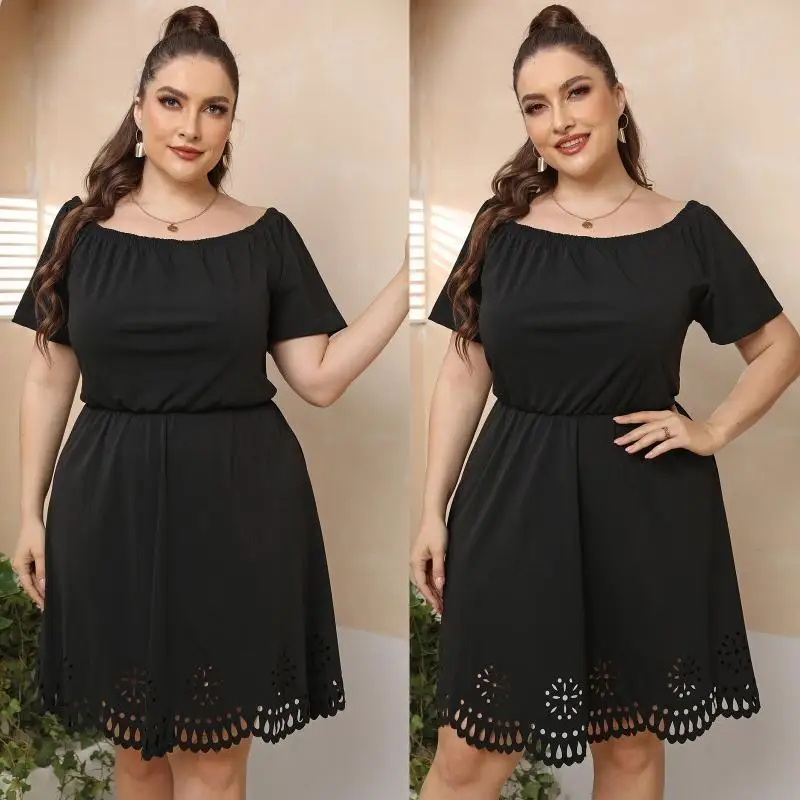 l38e-female-hollow-out-summer-sundress-women-short-sleeves-dress-for-party