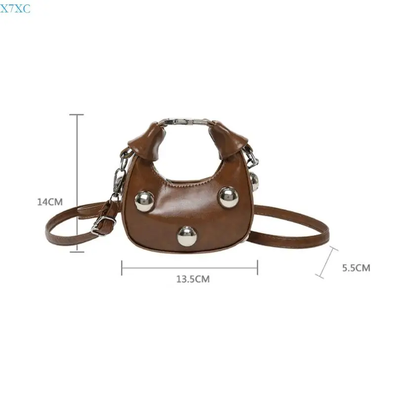 X7XC Women Pu Leather Crossbody Bag Small Counter Bag Brack Retro Bag Bag Bag Bag Bag Bag Bag Bag Fashion #2
