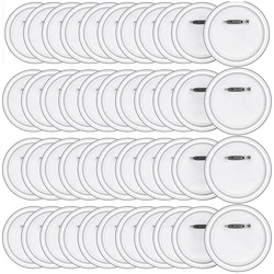 50PCS Button Maker DIY Button Pins, Acrylic Design Button Badge Clear Button Pin Badges