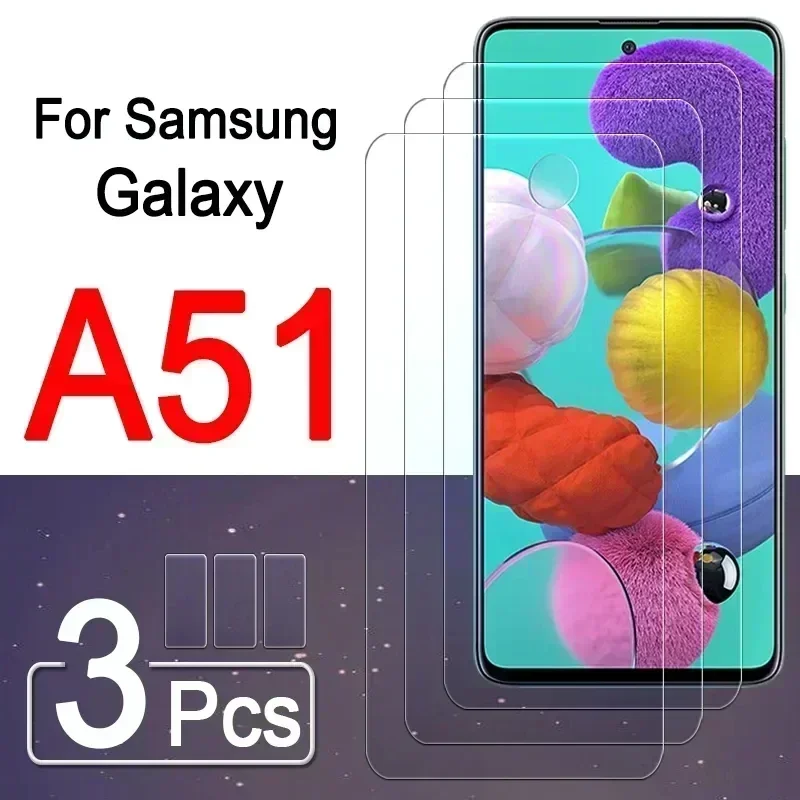 

Защитное стекло для Samsung A51 4G, 3 шт.