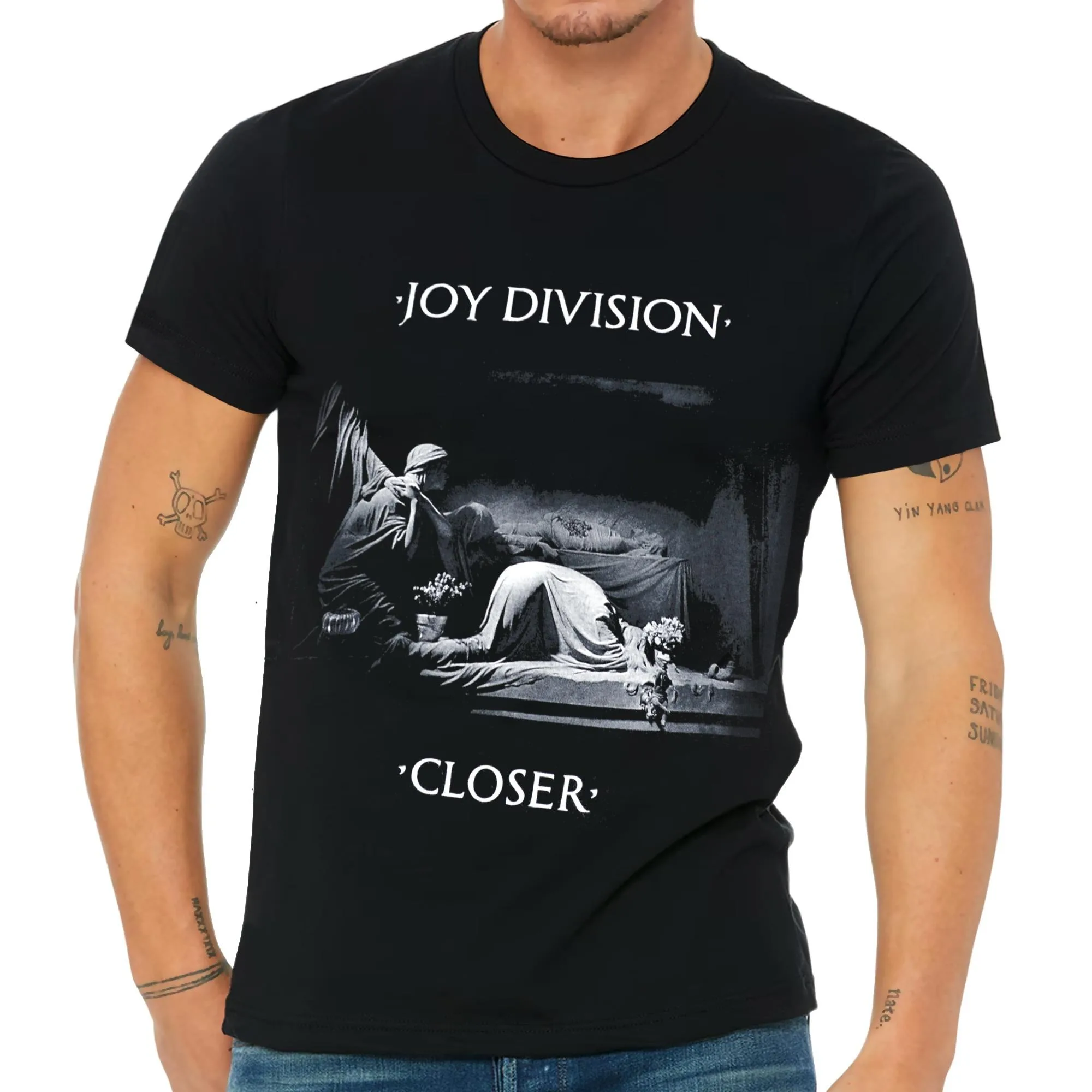 

Joy Division Closer T-Shirt Men's and Women's Short Sleeve Retro Metal Band Tops Brand T-shirt Oversize Tees Summer Streetwear