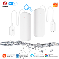 Tuya WiFi/ZigBee Smart Water Leak Sensor Flood Leakage Detector APP Remote Monitor Alert Notification Home Security Alarm System