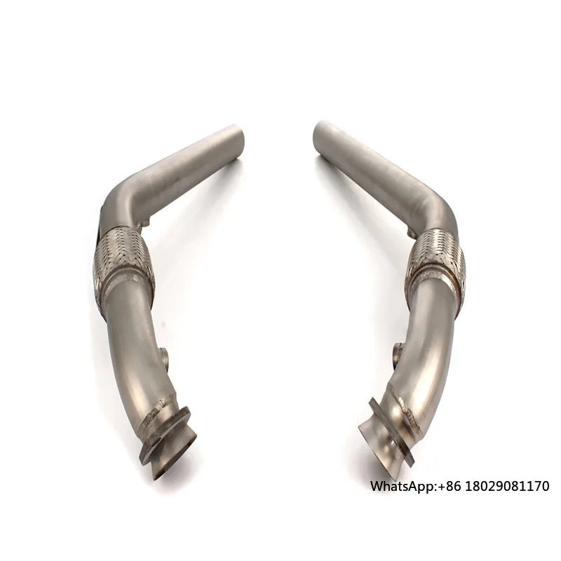 High Quality Exhaust Down Pipes For Mercedes-benz Amg C63 W204  Stainless Steel 304 Header Pipe