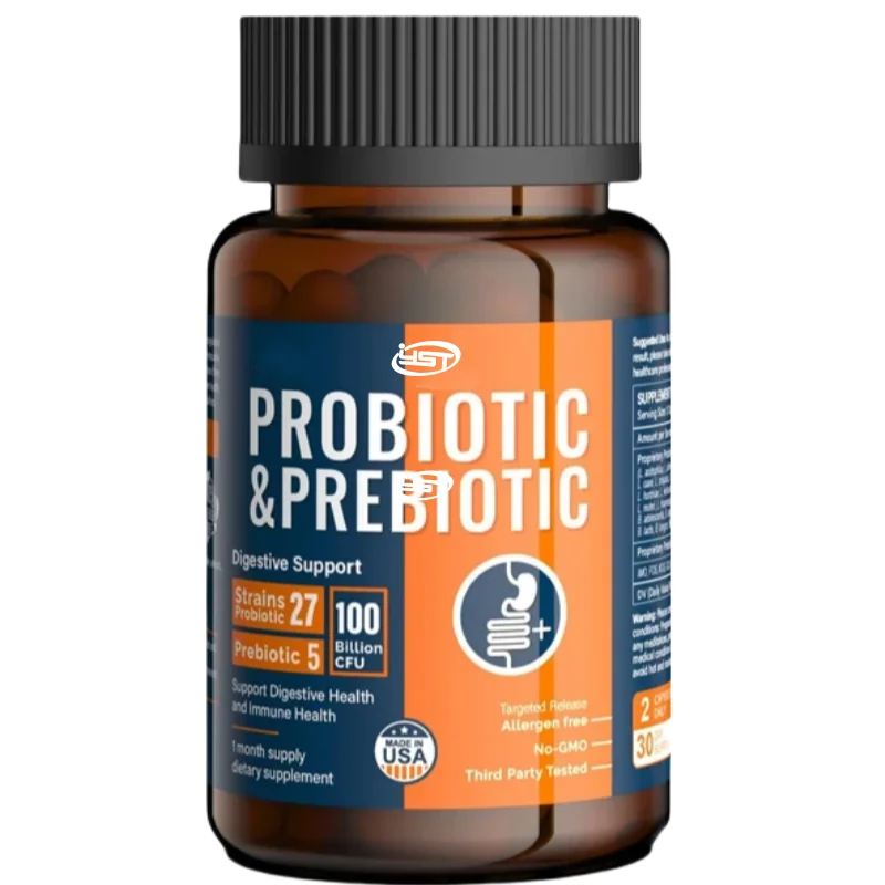 100 billion probiotics suitable for both men and women, 27 organic prebiotics, promoting intestinal digestion and immune health