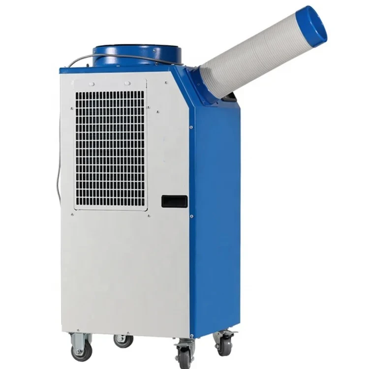 Air conditioning for tents and refrigerated containers