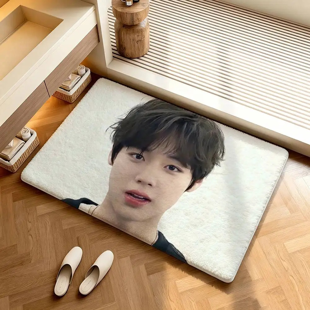 Handsome Talented Idol P-Park Ji-Hoon Shower Room Absorbent Small Floor Mat Soft Comfortable Decorative Foot Mat