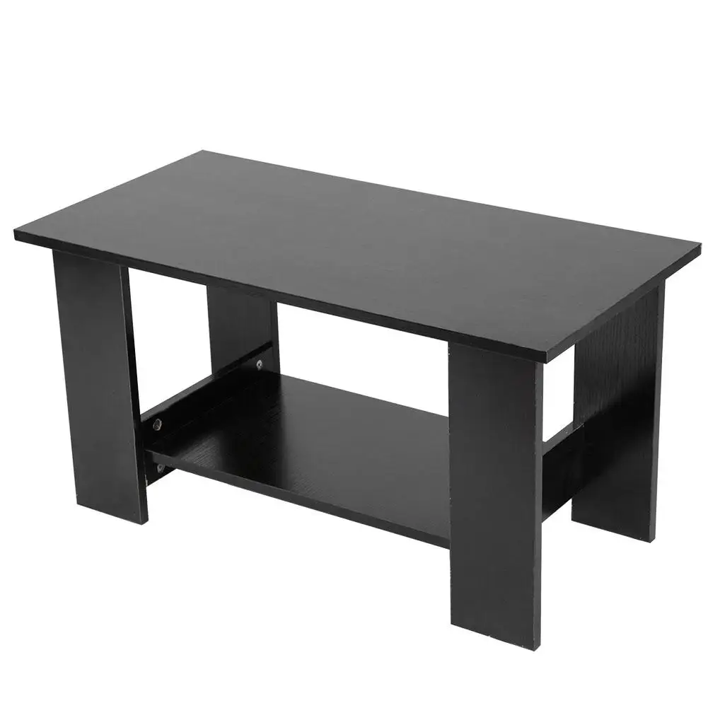 Multi Function Coffee Table Living Room Furniture Modern Design Livingroom Decor Black