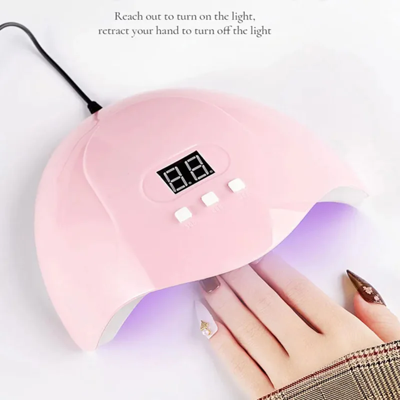 Nail care lamp, automatic sensing, professional portable household nail polish dryer, quick-drying suitable for nail salons