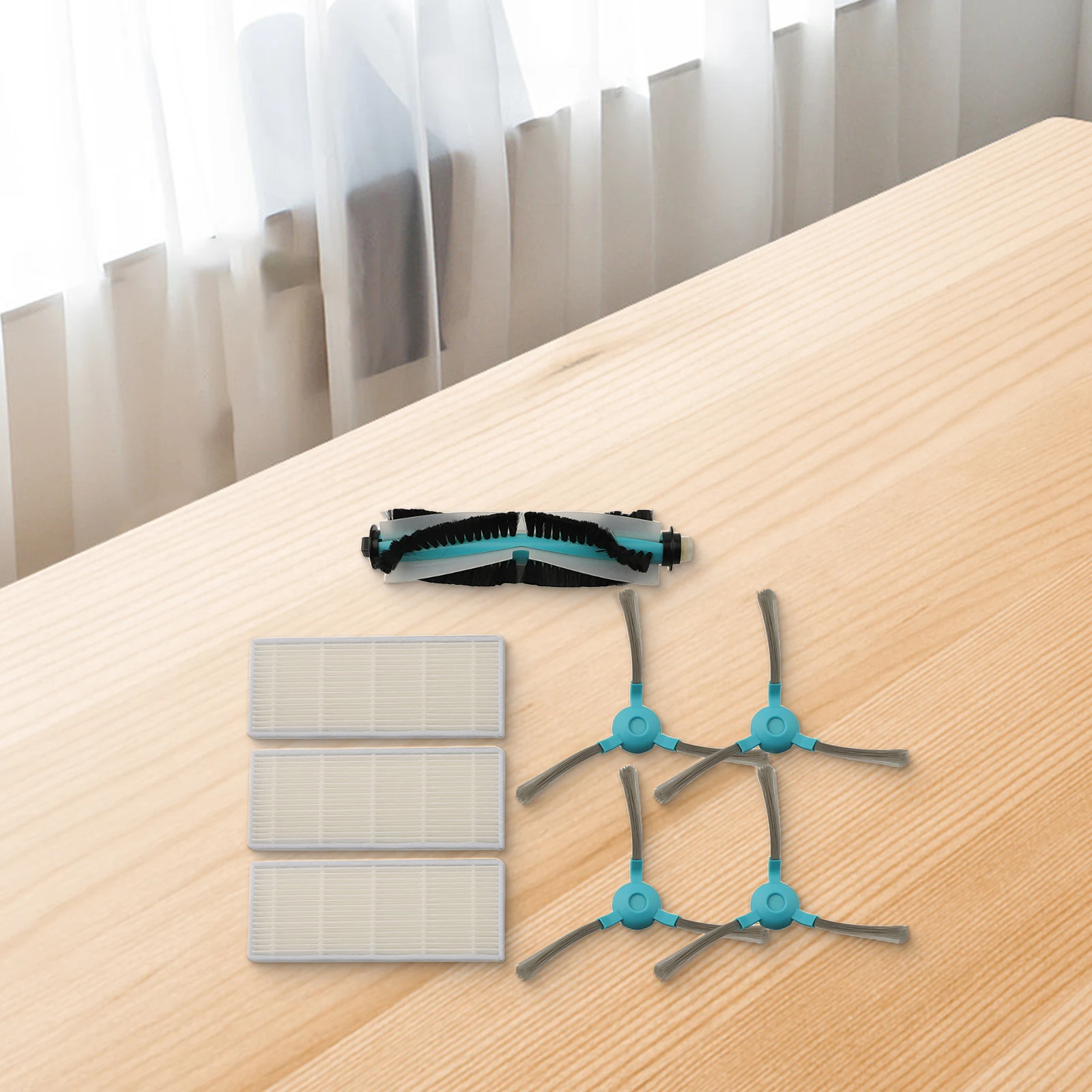 1 مجموعة قطع الغيار الجانب الرئيسي فرشاة مجموعة مرشح ل Con-ga 1290/1390/1490 Y 1590 مكنسة كهربائية مكنسة جزء اللوازم المنزلية