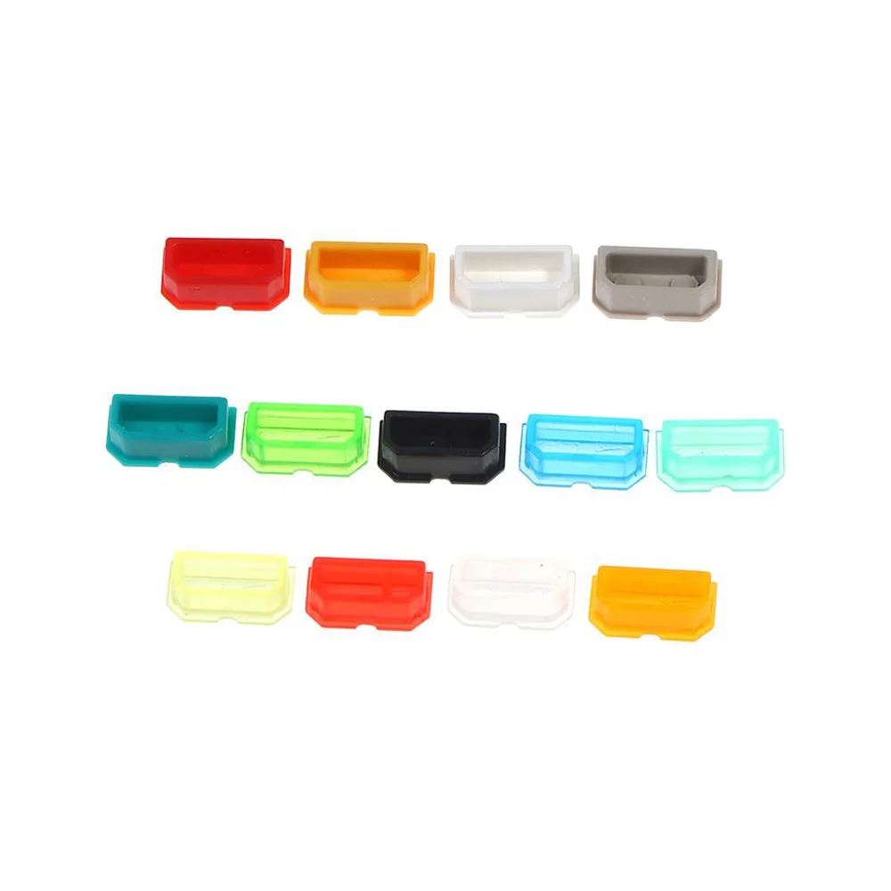 Capa de poeira para o jogo menino gb console de jogo escudo poeira plug botão plástico