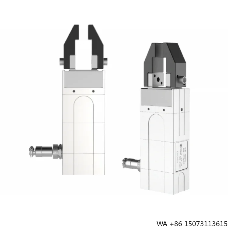 

Electric Gripper for Automatic Weighing Combined with Industrial 6 Axis Robotic Arm for Integrated Handling Systems