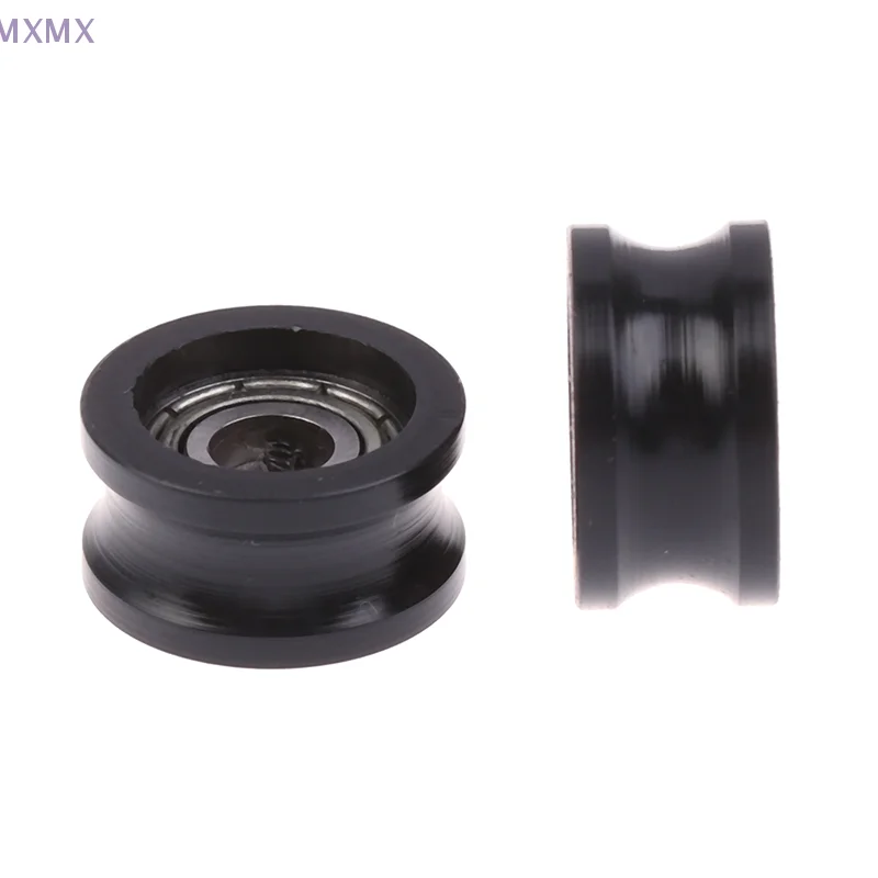 1 rodillo de rodamiento recubierto de goma tipo U 695, R5 * 16*8,5mm, funcionamiento silencioso