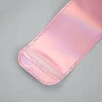 50pcs Long Holographic Packaging Bags Ziplock Laser Seal Pouch For Party Nail Eyelash Favor Food Storage Jewelry Display Supply 4