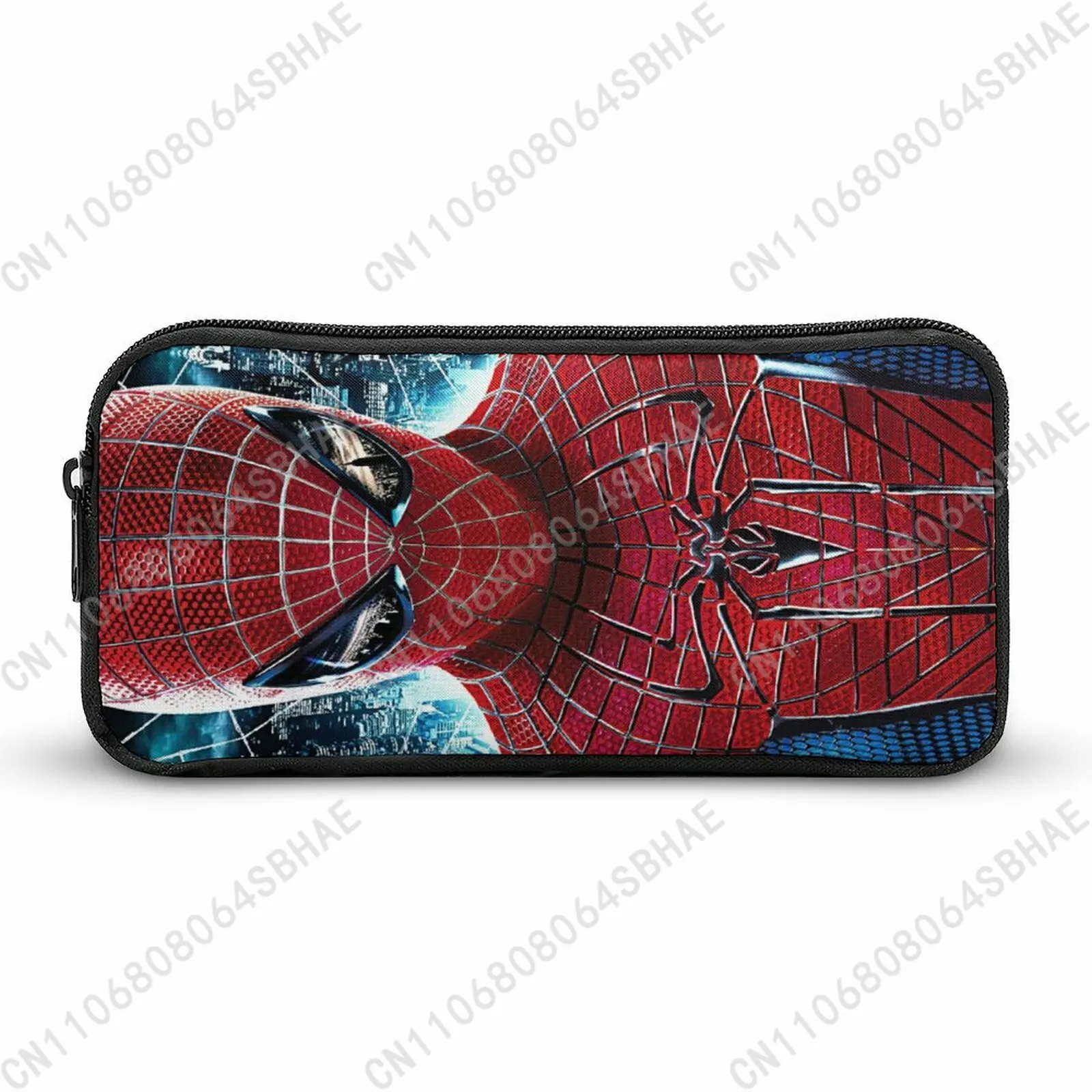 

Marvel Spider Man Pencil Case Teens Custom Pattern Simple Pen Bag School Stationery Pouch Personalized Zipper Bag Cosplay