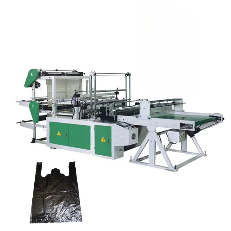 Complete Turnkey Plastic Bag Manufacturing Plant For Biodegradable Poly Grocery Bags High Efficiency Automatic Machine Machin