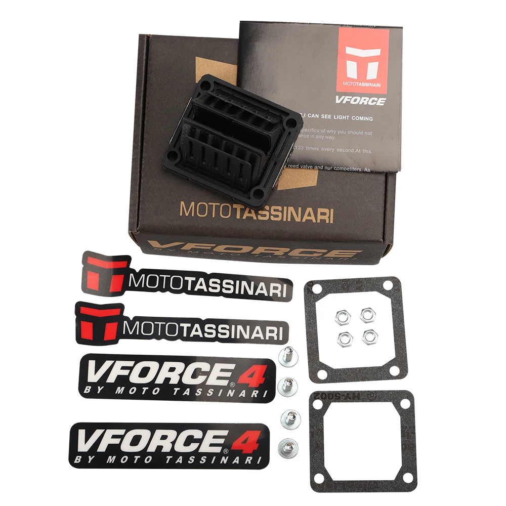 V4144 Reed Valve Kit For Yamaha YFZ350 YFZ 350 RX135 RXZ135 RXZ Z125 And Banshee 350 RD350 V Force