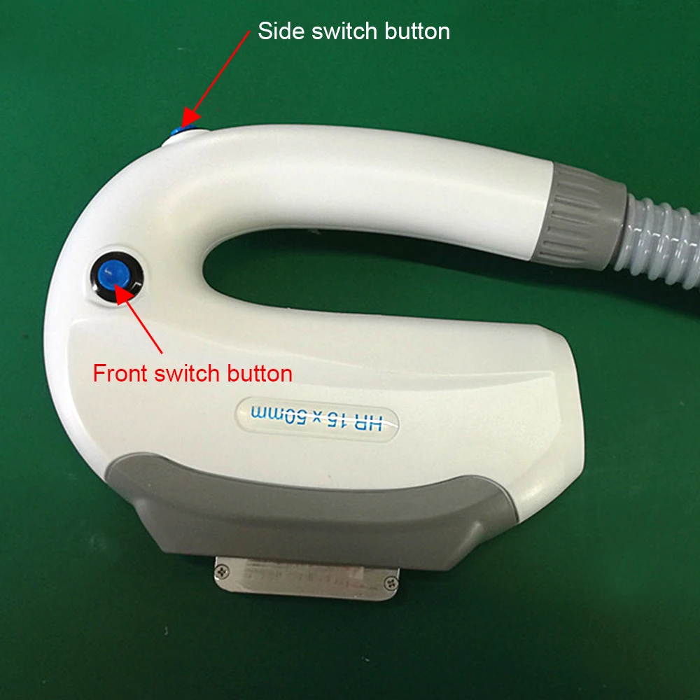 IPL مقبض OPT E-Light إزالة الشعر بالليزر 360 مقبض مغناطيسي بصري أجزاء التجميل بقعة كبيرة 15*50 مللي متر #3