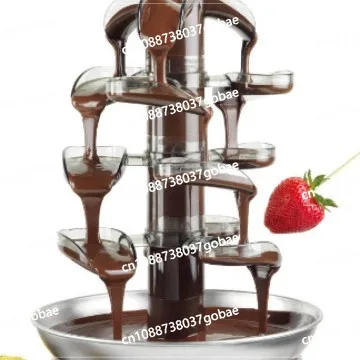 

Four-layer detachable chocolate blender/chocolate fountain