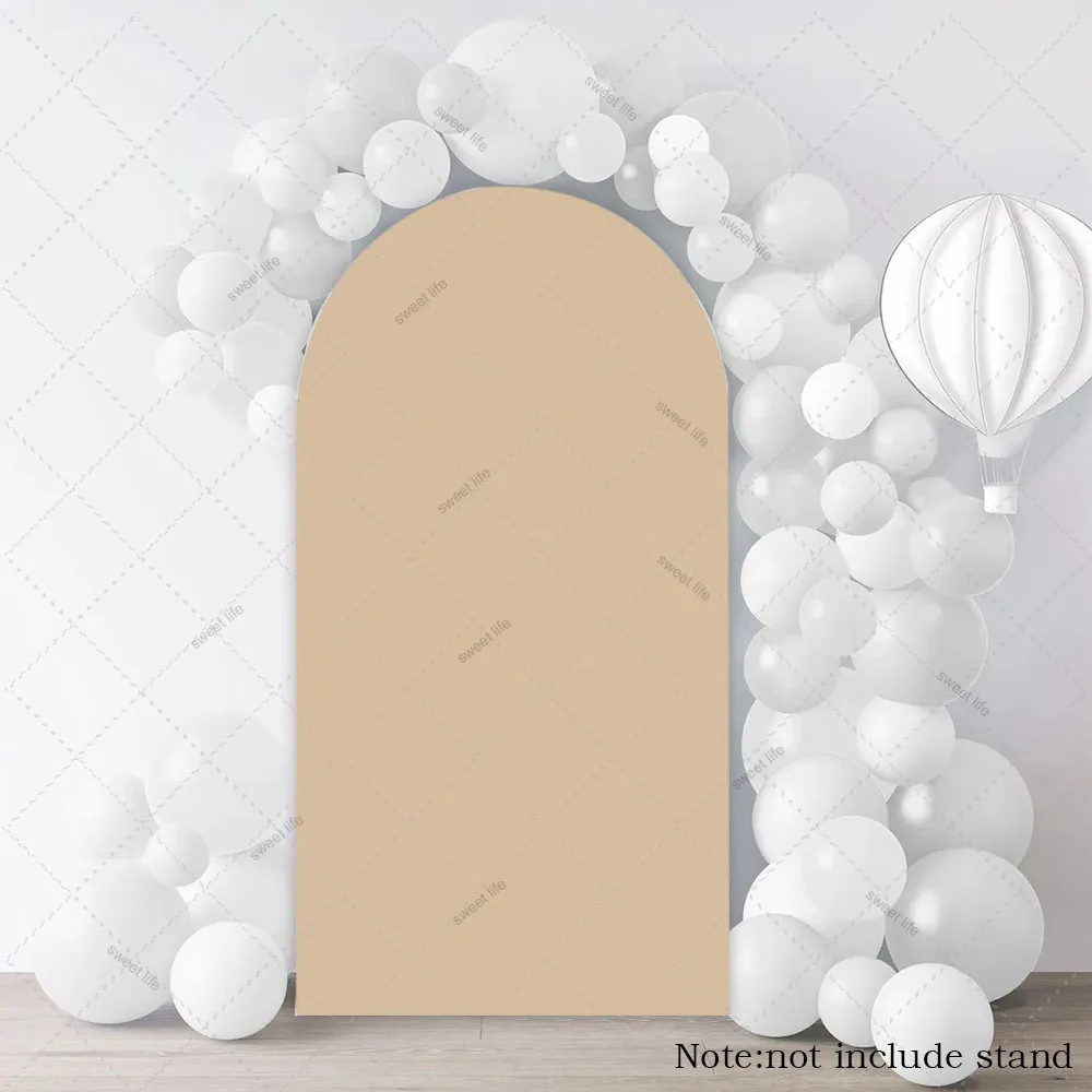 أغطية خلفية على شكل قوس للأطفال من Bear يمكننا الانتظار بحفلة عيد الميلاد وديكور خلفية لحفلات أعياد الميلاد