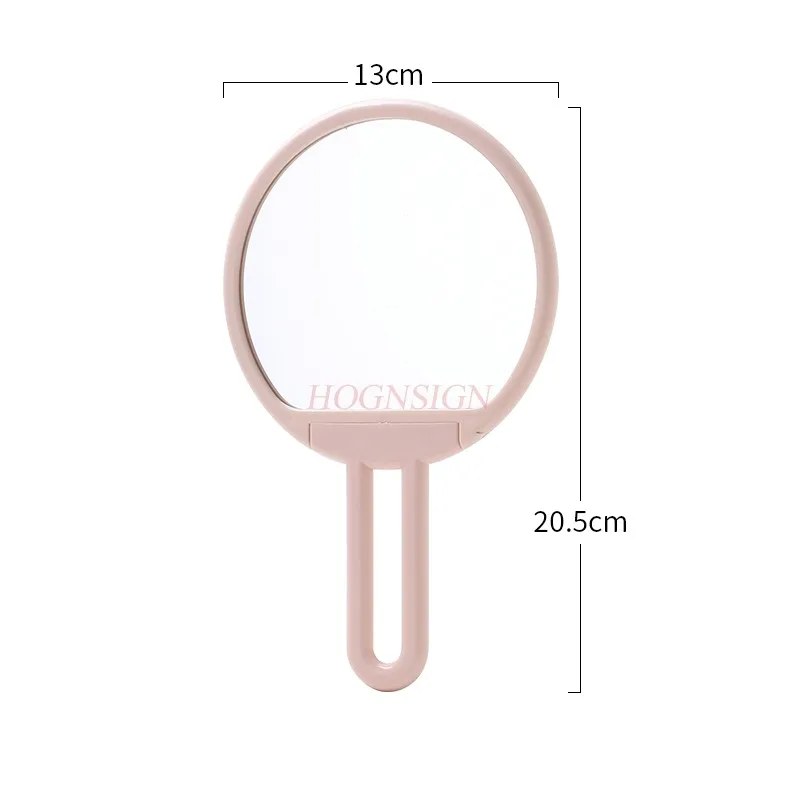 

Ручное складное зеркало с ручкой, простое в использовании зеркало для макияжа и красоты, настольное зеркало для туалетного столика