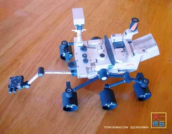 1/11 Mars Rover Curiosity Robot Probe DIY 3D Paper Model