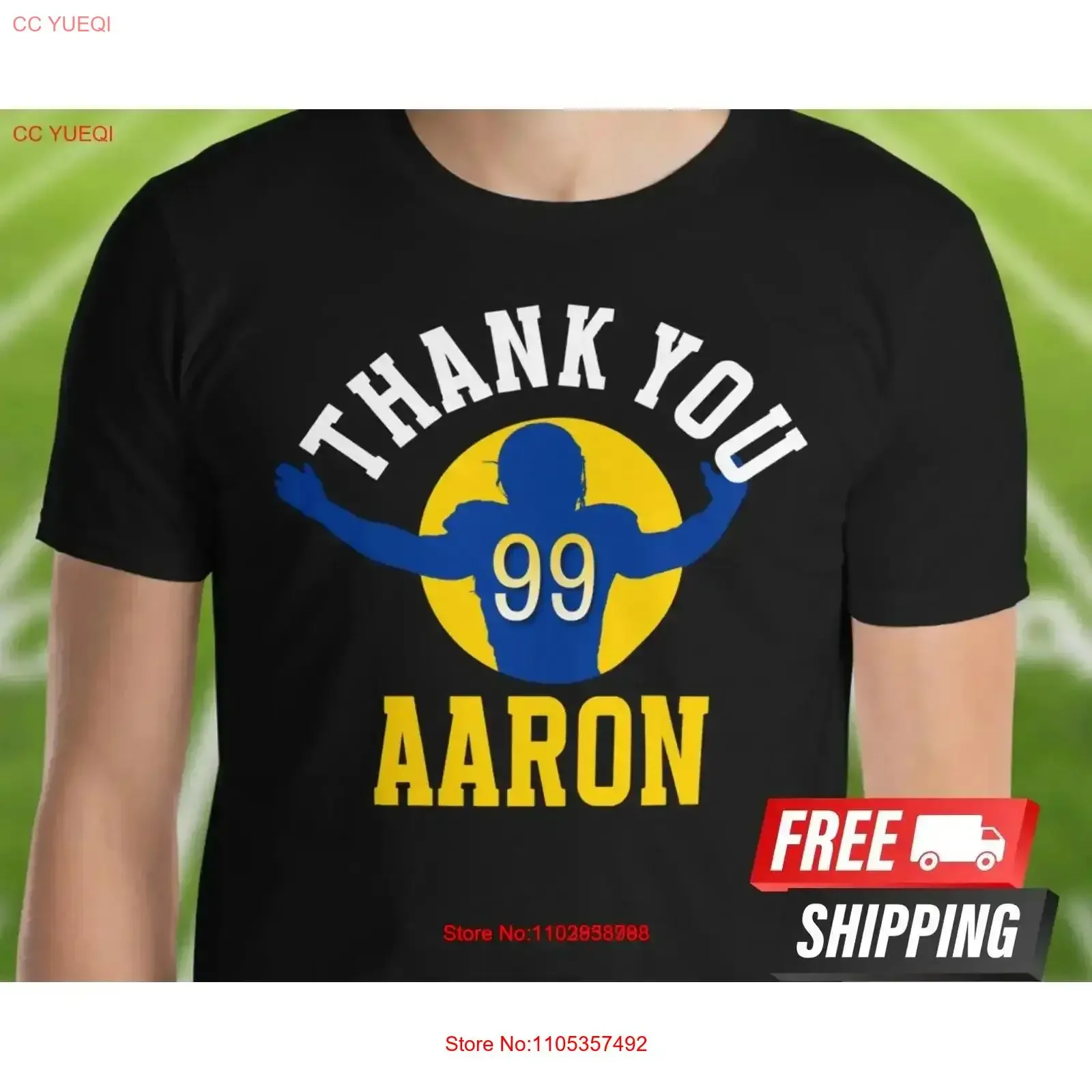 Aaron Donald T Shirt for Rams Fan Retirement Los Angeles vintage Washed Stylish fashion Unisex Top For Everyday Wear