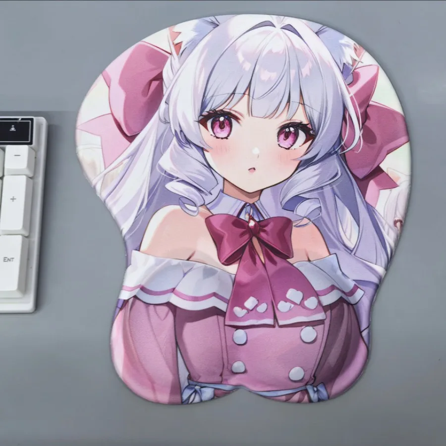 Anime Wrist Rest Mouse Pad Gaming INS Style Comfortable Non Slip Cute Mousepad For Desktop PC Laptop Home Office Computer