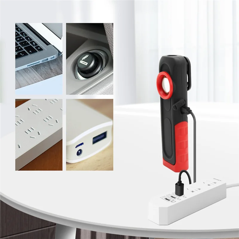 ABMR-Car Detailing Tools Car Paint Lamp Scan Swirl Magnetic Grip Multifunction Auto Repair Working Light
