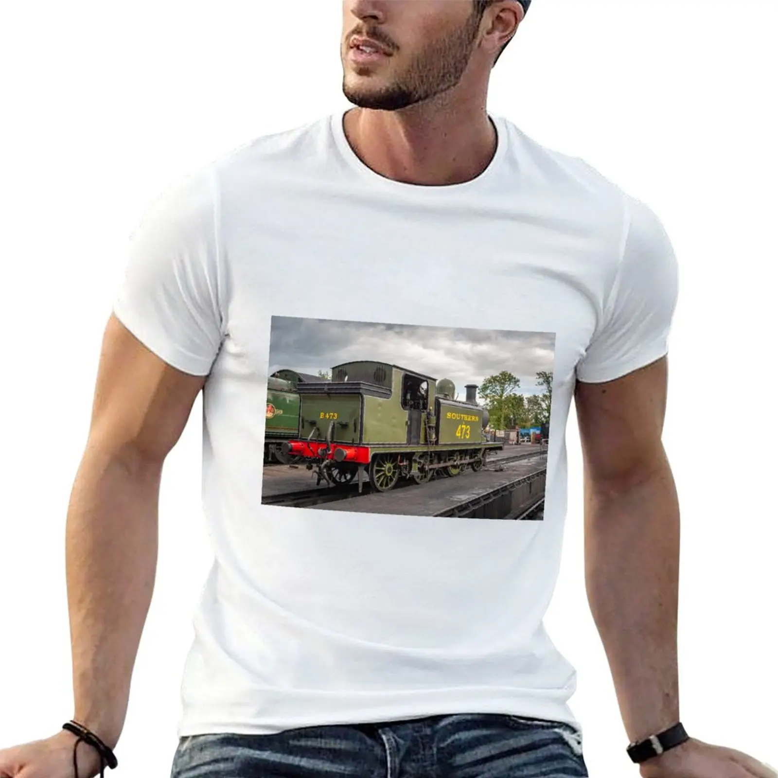 The Bluebell Railway T-Shirt t shirt custom print cotton t shirt man T-Shirt