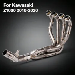 For Kawasaki Z1000 2010-2020 Motorcycle Exhaust Kit Escape Manifold Headers Compatible 51MM Interface Or Original Escape Muffler