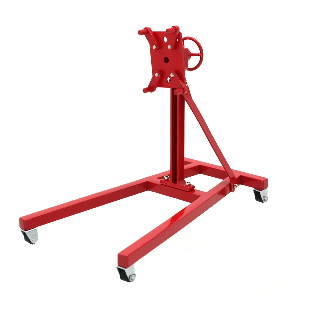 Garage Series Engine Repair Flip Frame Rotating Engine Display Stand Model 1/10 Scale Simulation Toy Parts Accessories