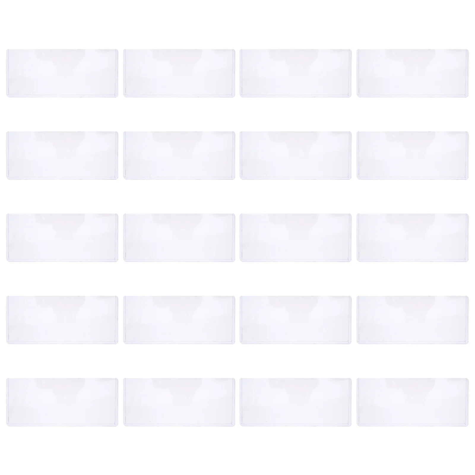 

20 шт., защитные рукава для бумажных денег, 6,8 x 3 дюйма, прозрачный держатель для валюты, защитный рукав для хранения купюр, пластиковый чехол для