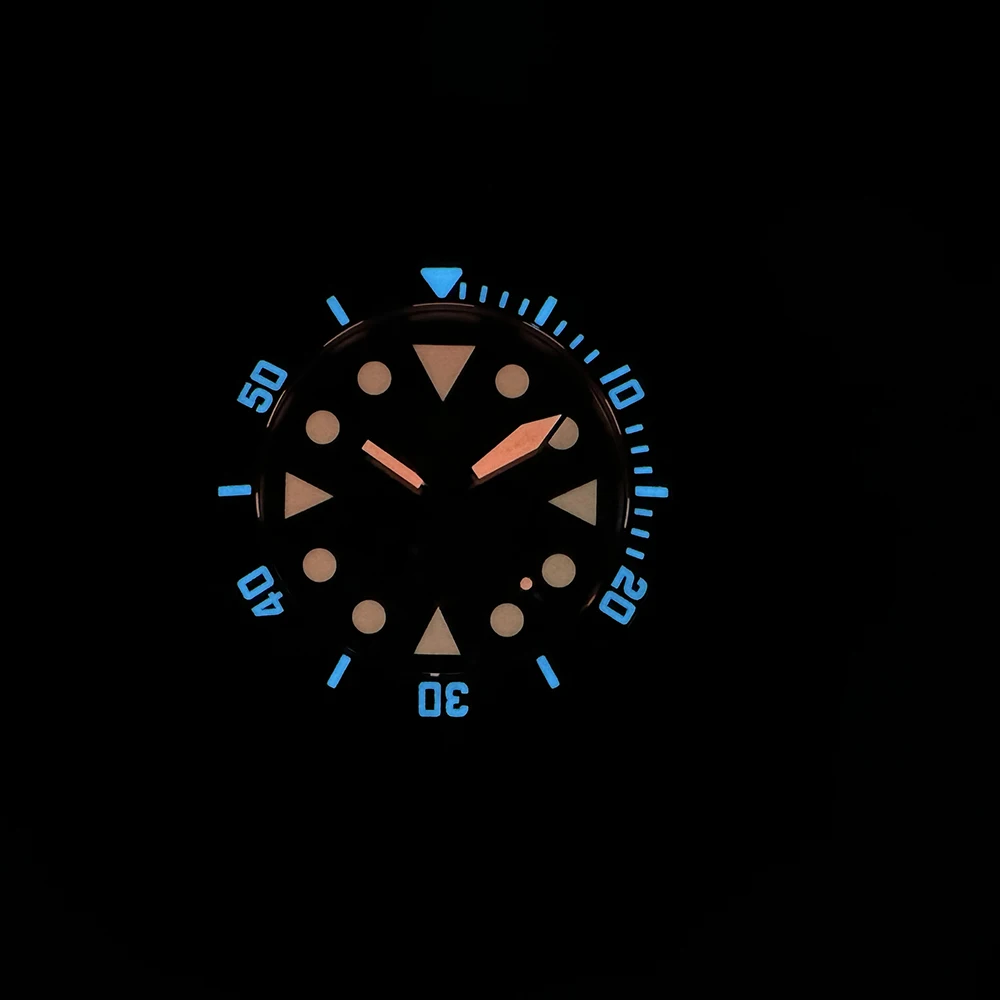 STEELDIVE Brand Unique Design SD1987 46.5mm Case Luminous Ceramic Bezel Insert Sapphire Glass 2000M Waterproof NH35 Mens Watches