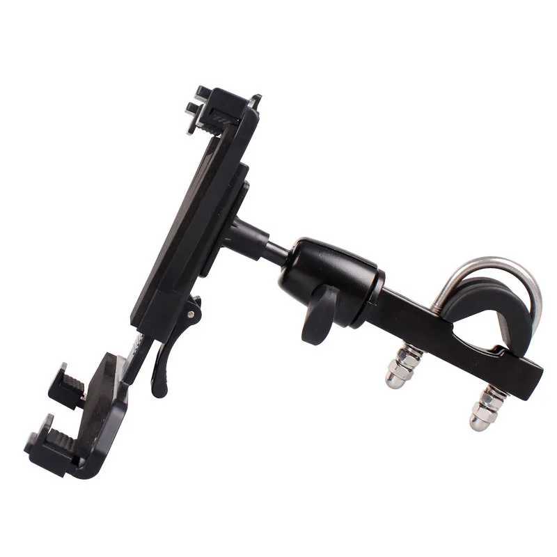 ABS Bike Bracket Accessories Adjustment Black For IPad Holder Mount Outdoor Replacement Stand Support Portable