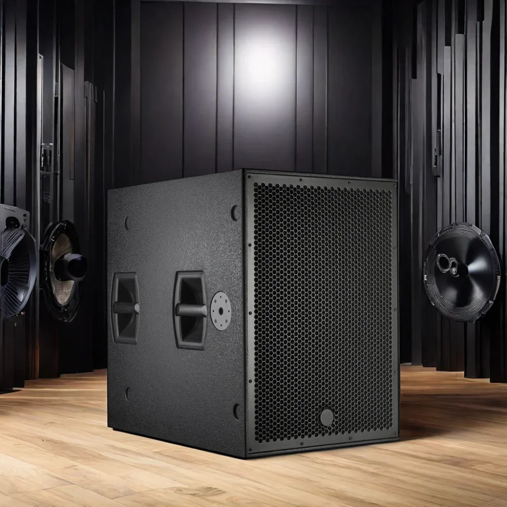 Professional 21-Inch Subwoofer High Quality 3000W High-Power Active Passive Bass Pa Line Array Speaker Large-Scale On-Site