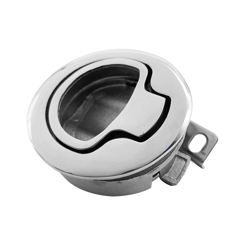 

62 мм 2 "Замок для поворота лодки, нержавеющая сталь 316, морской люк, защелка, подъемная ручка, заподлицо, шкафчик, аксессуары для лодок, морское оборудование