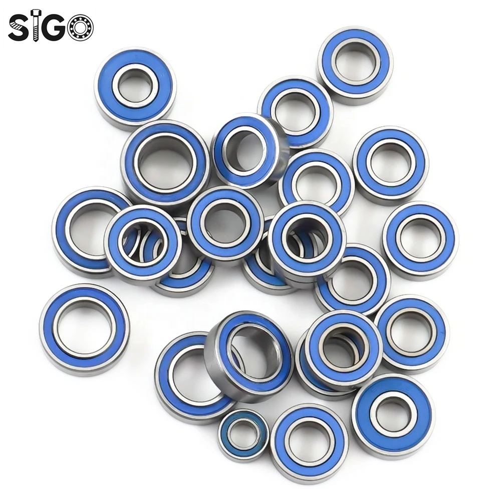 L LMT 1/8 RC Car Parts 26PCS Rubber Sealed Ball Bearing Set