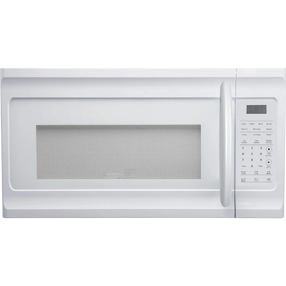 White Over-The-Range Microwave Oven microwave oven