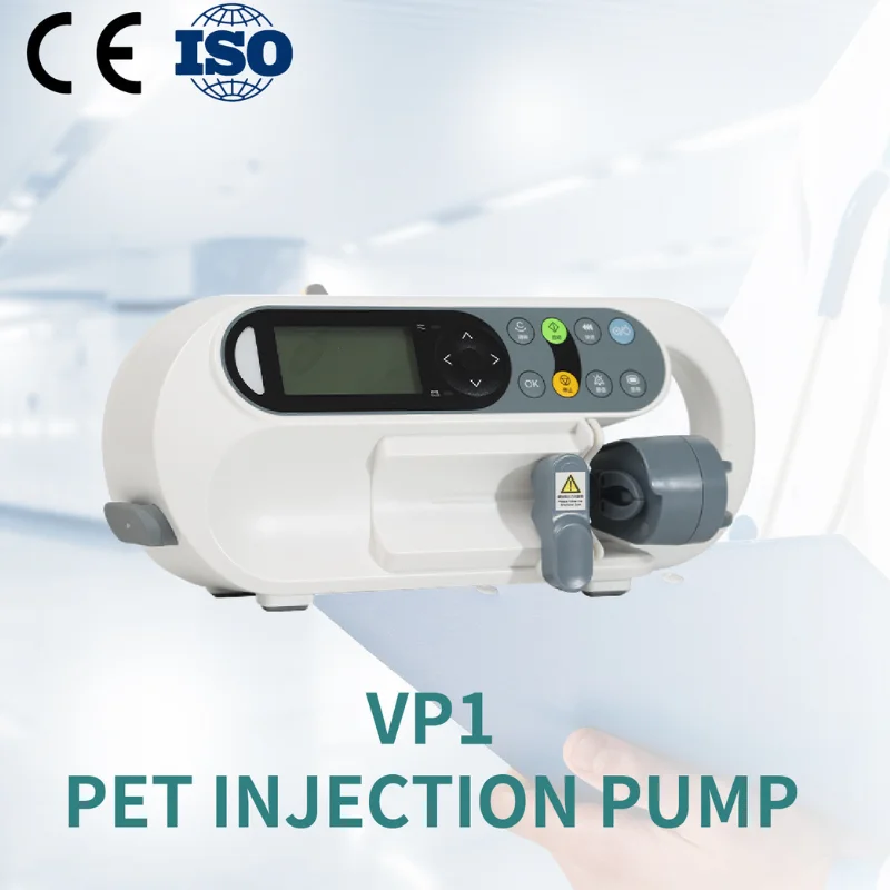 Petcare VET Best Sale Factory Price Medical Automatic Portable Electric Syr inge Pump Top Veterinary Equipment