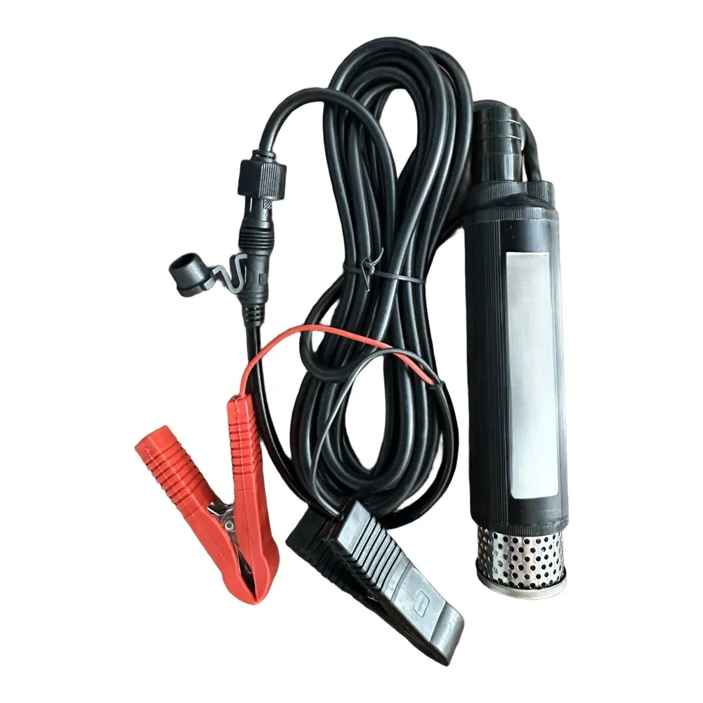 High Lift Pump Diesel Fuel Pump Copper Wire Coil Low Noise Operation Slim 3.5cm Diameter Electric Oil Water Transfer Pump