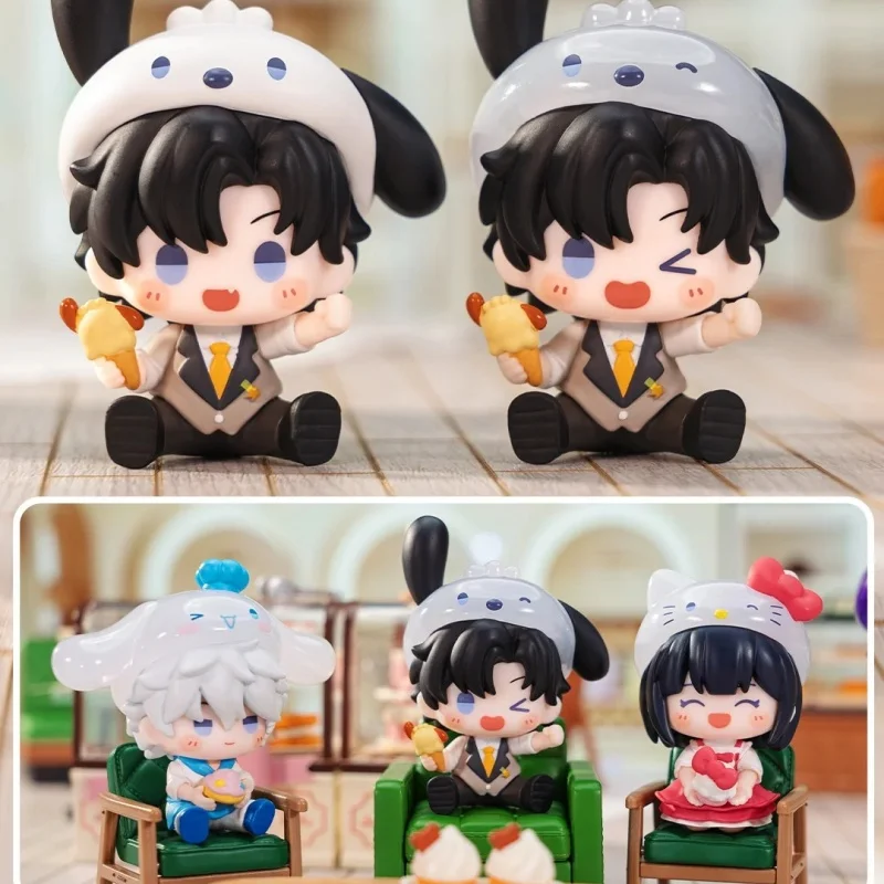 

Genuine Link Click Sanrio Characters Sweet Moments Series Mini Blind Box Cute Figure Anime Figure Ornaments Toys Birthday Gift