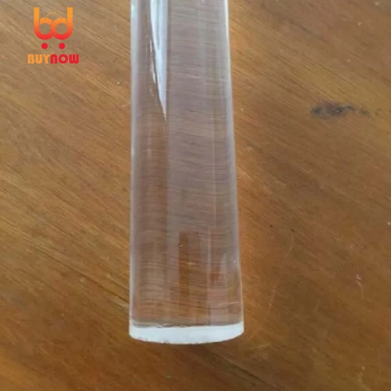 

1pcs 22mm/25mm/35mm/40mm diameter acrylic rod solid stick transparent round cudgel plexiglass PMMA material wand 220mm length