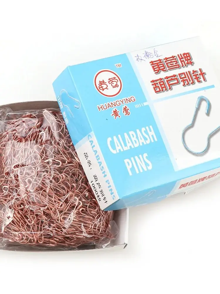 100/1000 pièces aiguille en métal crochet accessoires citrouille sécurité aiguille serrure tricot marque étiquette clip serrure boucle outil de couture