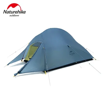 Naturehike 클라우드 업 캠핑 텐트, 초경량 방수 2 인용 텐트, 야외 여행 하이킹 1 인용 해변 배낭 텐트, 신제품