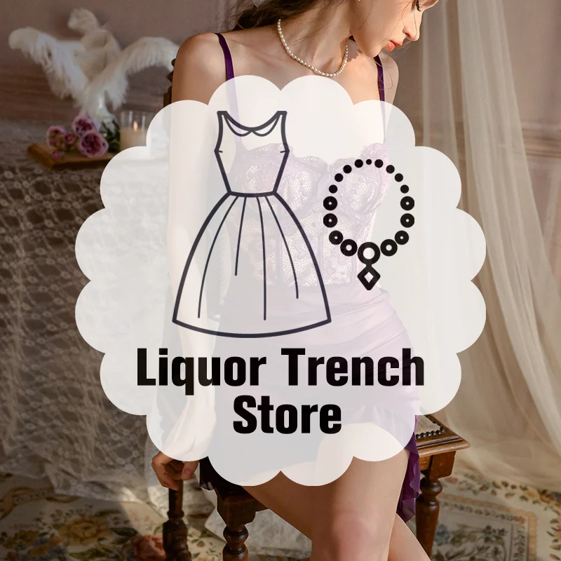 

Sexy Lingerie Women Pure Desire Steel Push-up Wrapped See-Through Sling Nightdress Pajamas