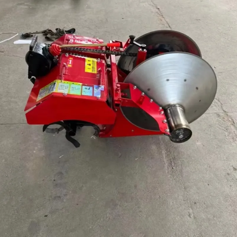 Specialized Ridging Machine for Vegetable Greenhouses Small Hand Held Ditching and Ridging Machine