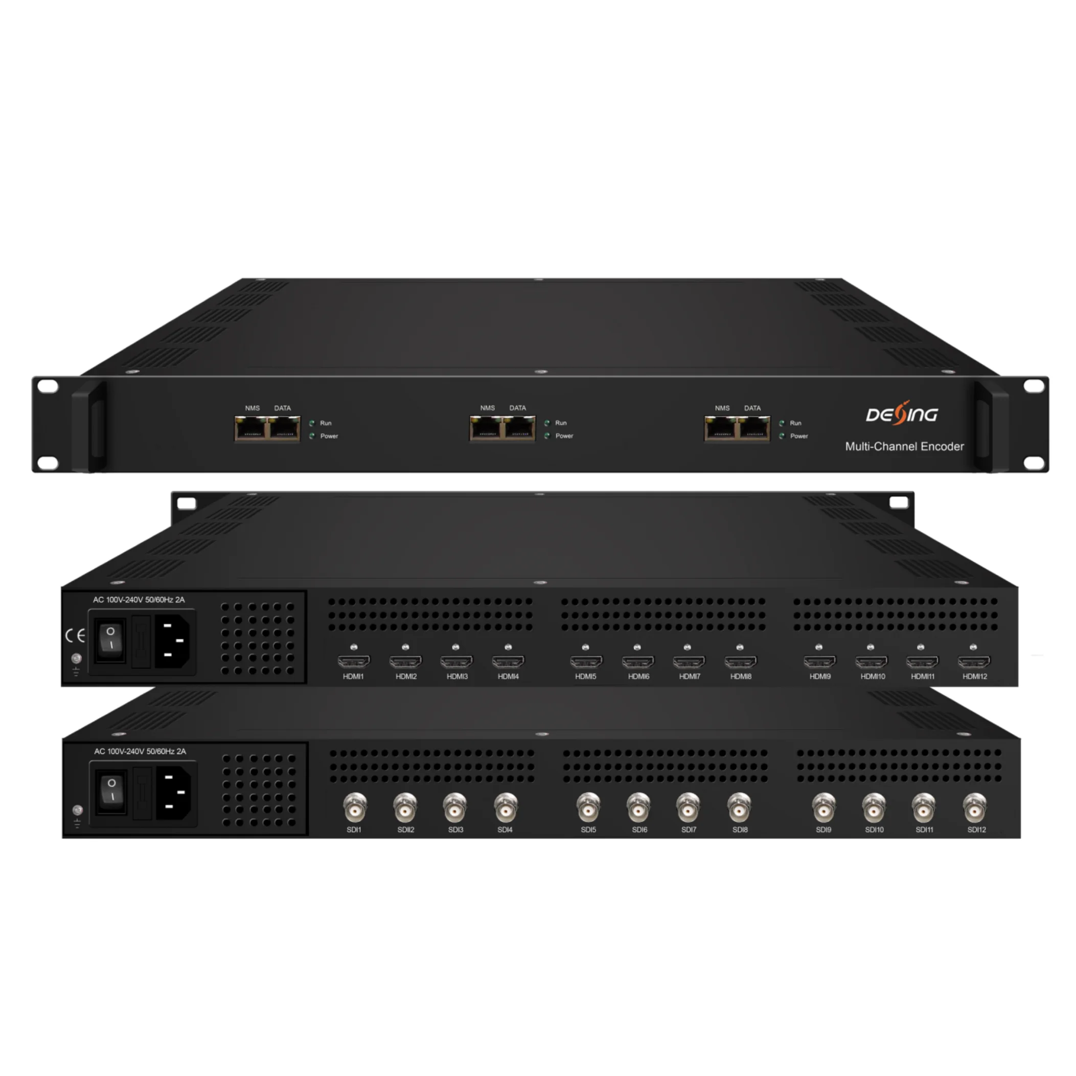 

DX3224H(DX3224HV) Multi-channel Encoder 4/8/12×HD-SDI or HDMI(1.4) input for option, HDCP 1.4