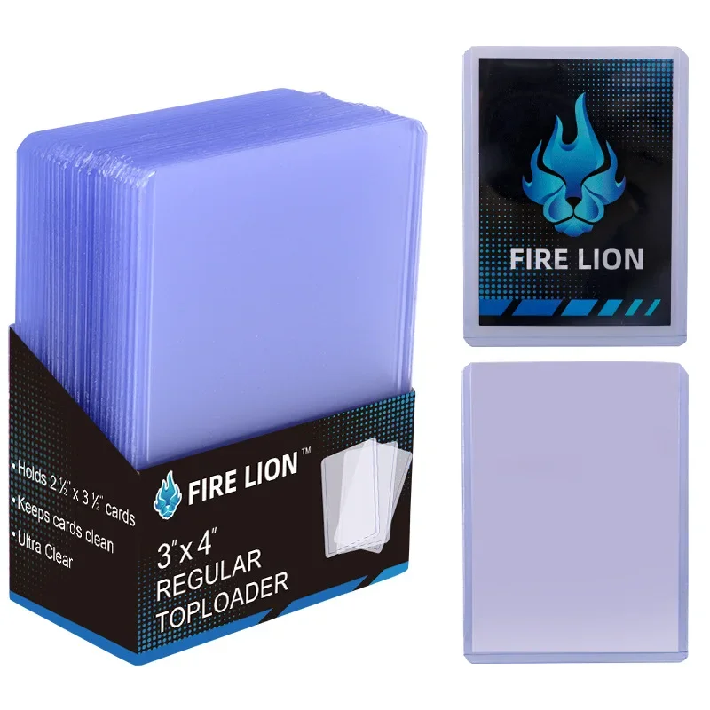 2026 In Stock 35PT Hard Toploader 25Pcs 3"×4" Card Holder for YuGiOh Kpop Photocards Sports Trading Collectible Cards